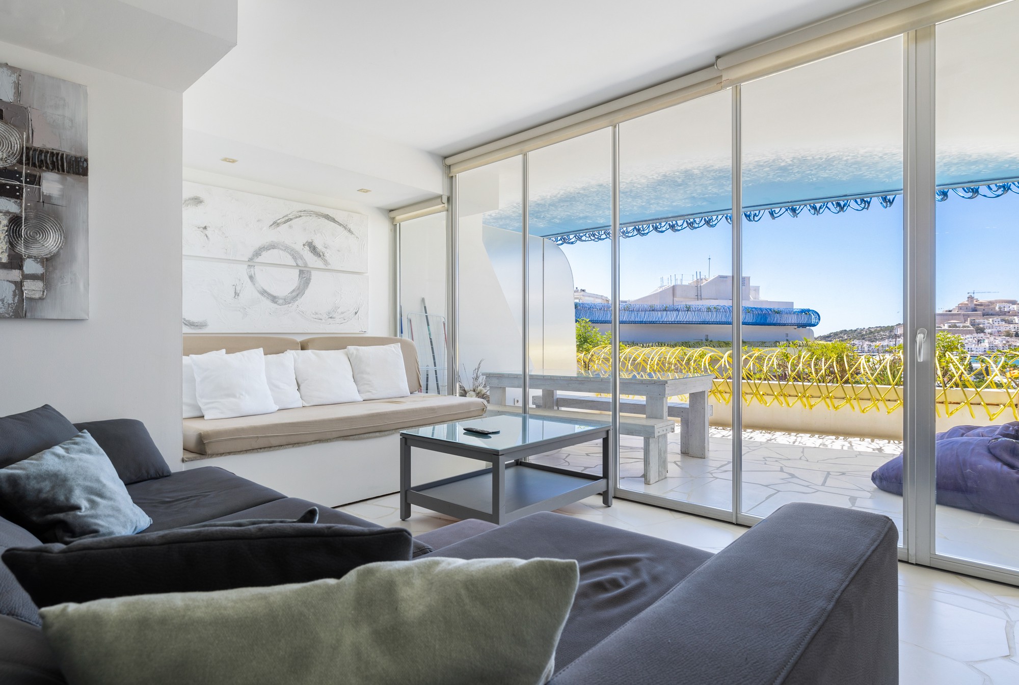 Modernes Penthouse mit unglaublicher Aussicht auf den Hafen und Dalt Vila - 5