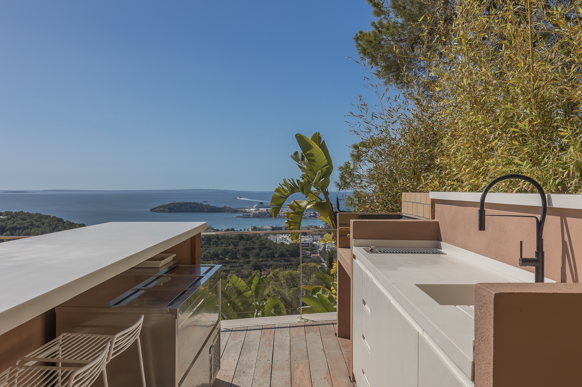 Mediterrane Villa mit Panoramablick auf das Meer in Can Rimbau - 30
