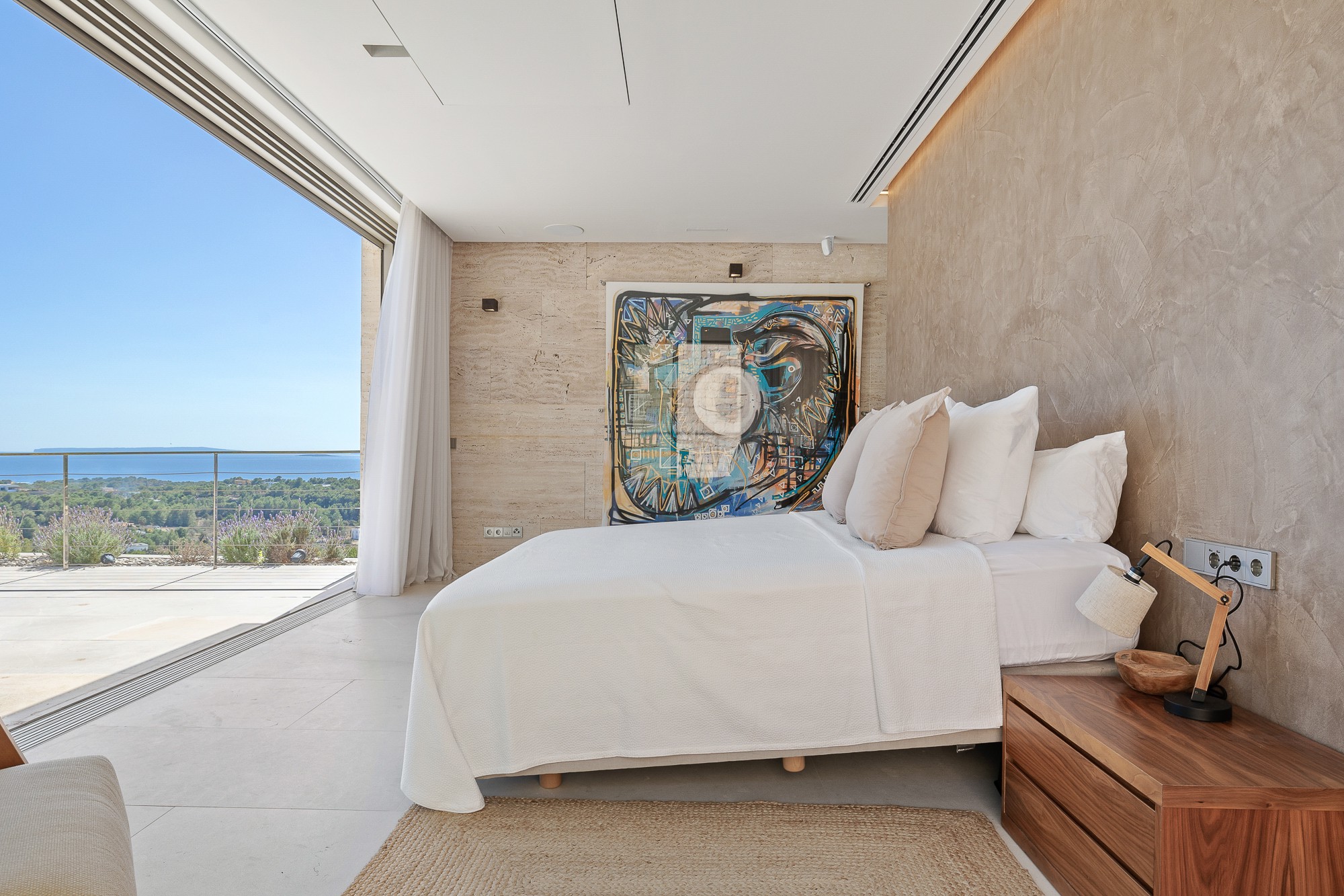 Mediterrane Villa mit Panoramablick auf das Meer in Can Rimbau - 17