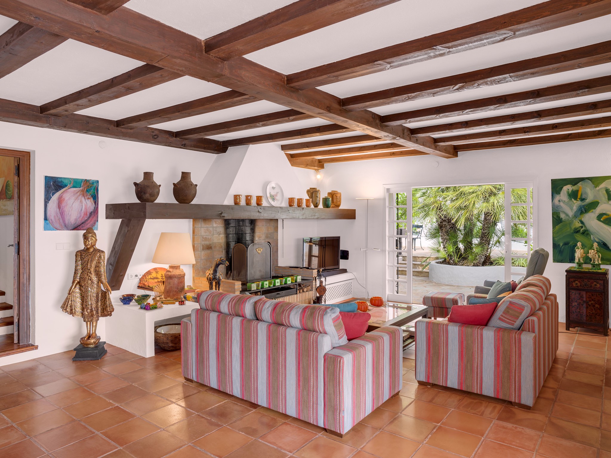 Traditional finca style house with sea views and dreamlike garden - 8