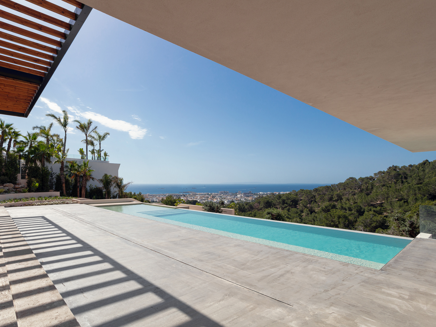 Newly built modern villa close to Ibiza town